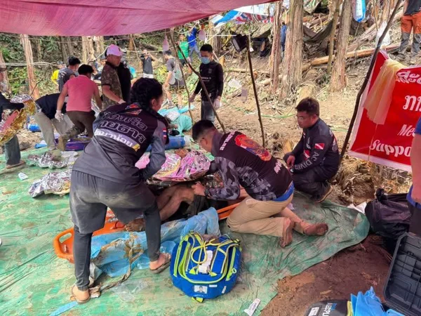Resgate de quatro homens que ficaram presos em caverna no Laos