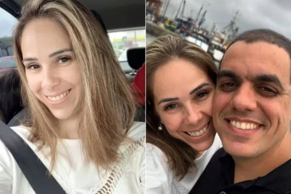 Amanda Carvalho, morta pelo marido, Samir, sargento. PM também baleou filha - Metrópoles