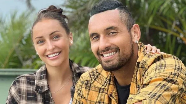 O tenista australiano Nick Kyrgios e a ex-namorada Chiara Passari - Metrópoles