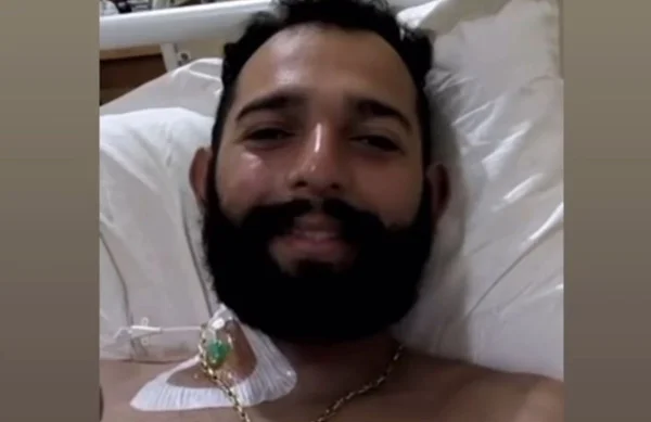 Imagem colorida do soldado Raphael Paixão