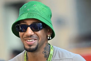 Jerome Boateng durante a qualificação para o Grande Prêmio de F1 de Abu Dhabi no Circuito de Yas Marina em 7 de dezembro de 2024 em Abu Dhabi, Emirados Árabes Unidos