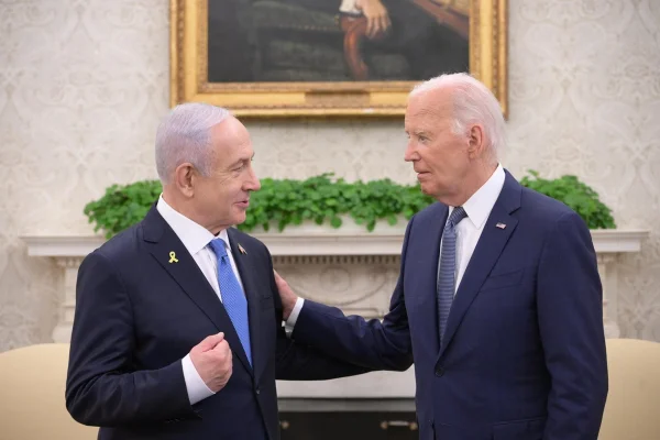 Netanyahu e Biden se encontram na Casa Branca