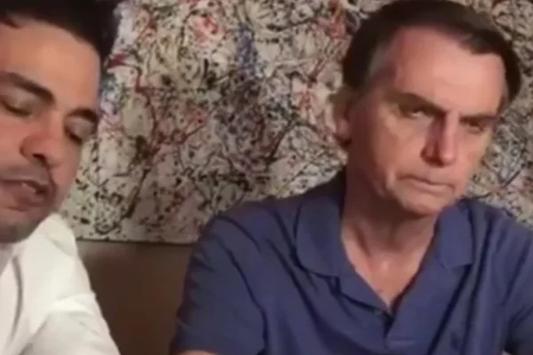 Zezé Di Camargo publica vídeo com Bolsonaro e gera polêmica