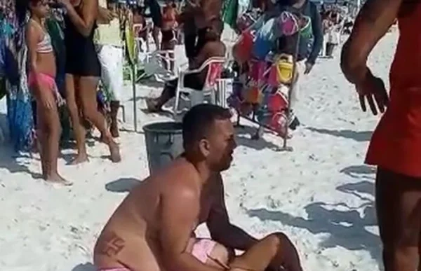 RJ: guarda-sol perfura banhista durante ventania em praia