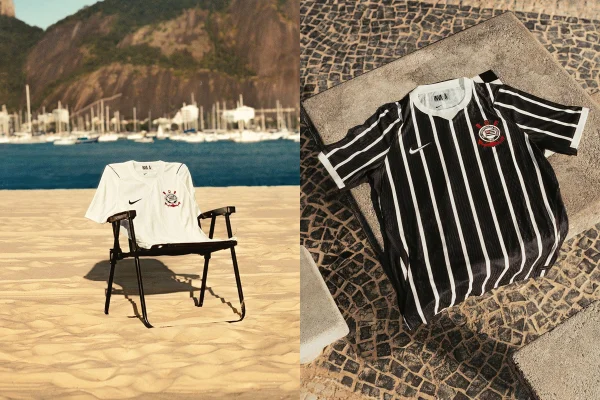 Foto colorida de uniforme do Corinthians - Metrópoles