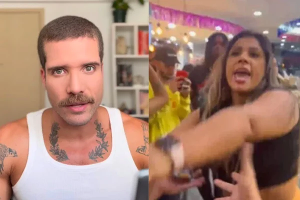 Jaqueline Ludovico, acusada de agredir casal gay em episódio de homofobia, foi presa pela Polícia Civil ao retornar de viagem internacional - Metrópoles