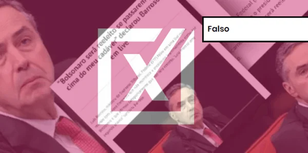 Captura de tela de blog com etiqueta rosa de conteúdo falso