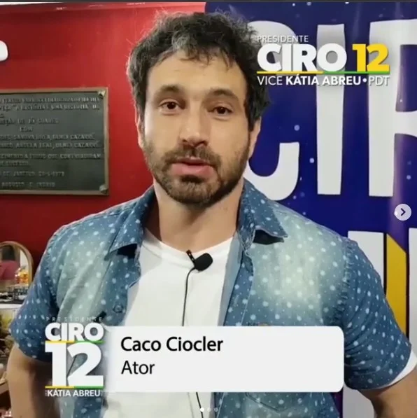 Artistas manifestam apoio a Ciro Gomes para evitar Haddad e Bolsonaro - destaque galeria