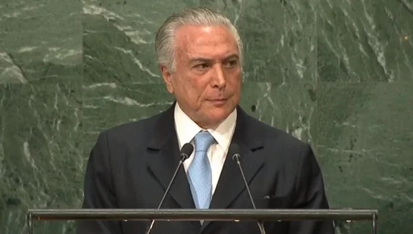 “Um novo Brasil está surgindo com as reformas”, diz Temer na ONU