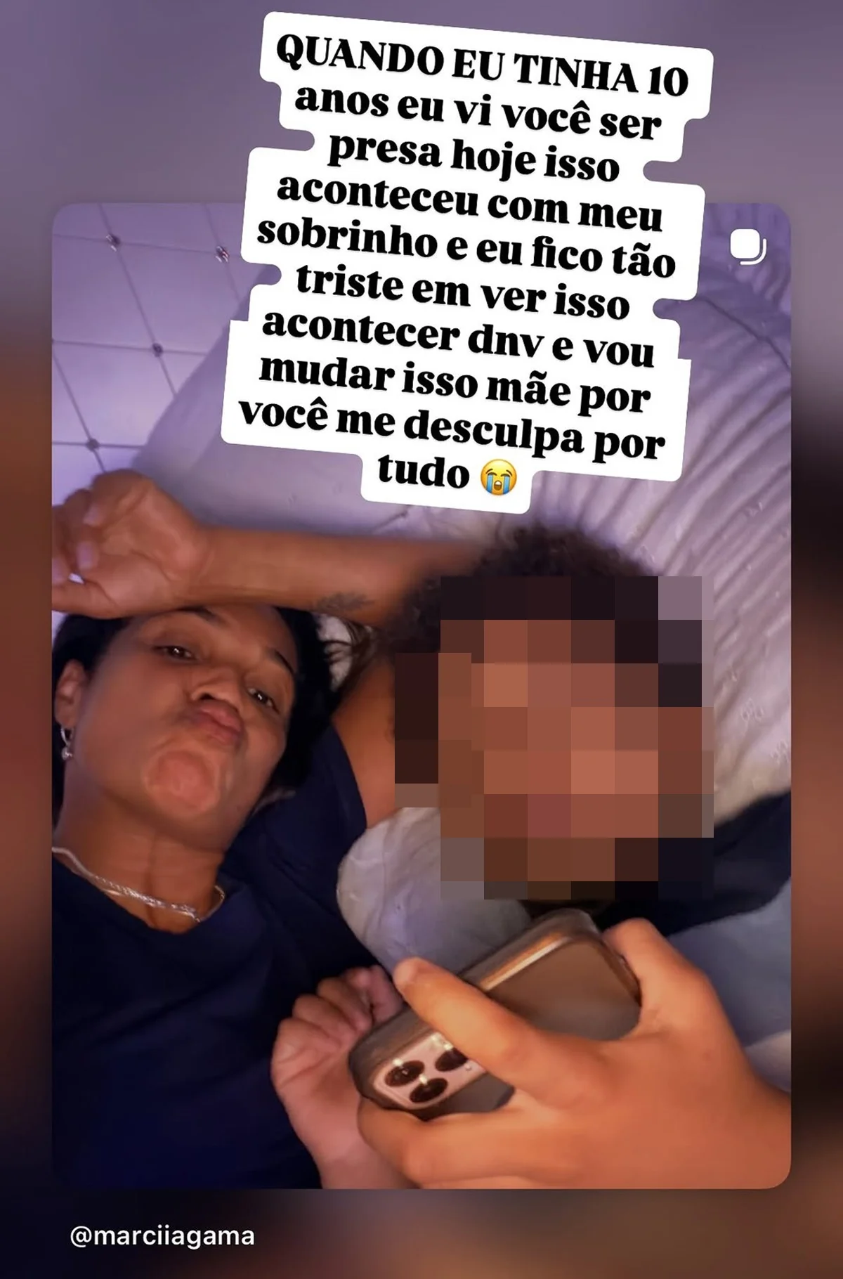 Márcia Gama, mãe de Oruam, foi alvo de uma operação da Polícia Federal Márcia Gama, mãe de Oruam, foi alvo de uma operação da Polícia Federal