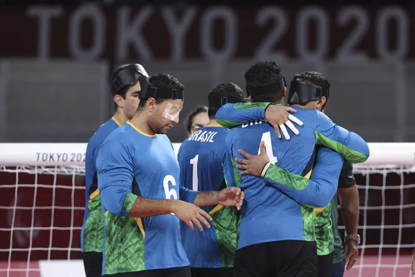 É ouro! Brasil detona a China e é campeão paralímpico no Goalball