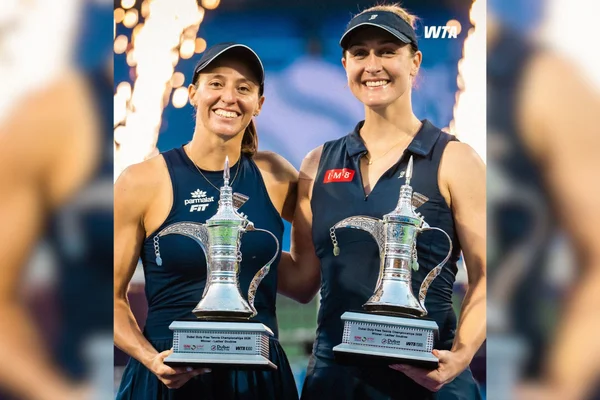 Tênis: Luisa Stefani é campeã de duplas do WTA 1000 de Dubai