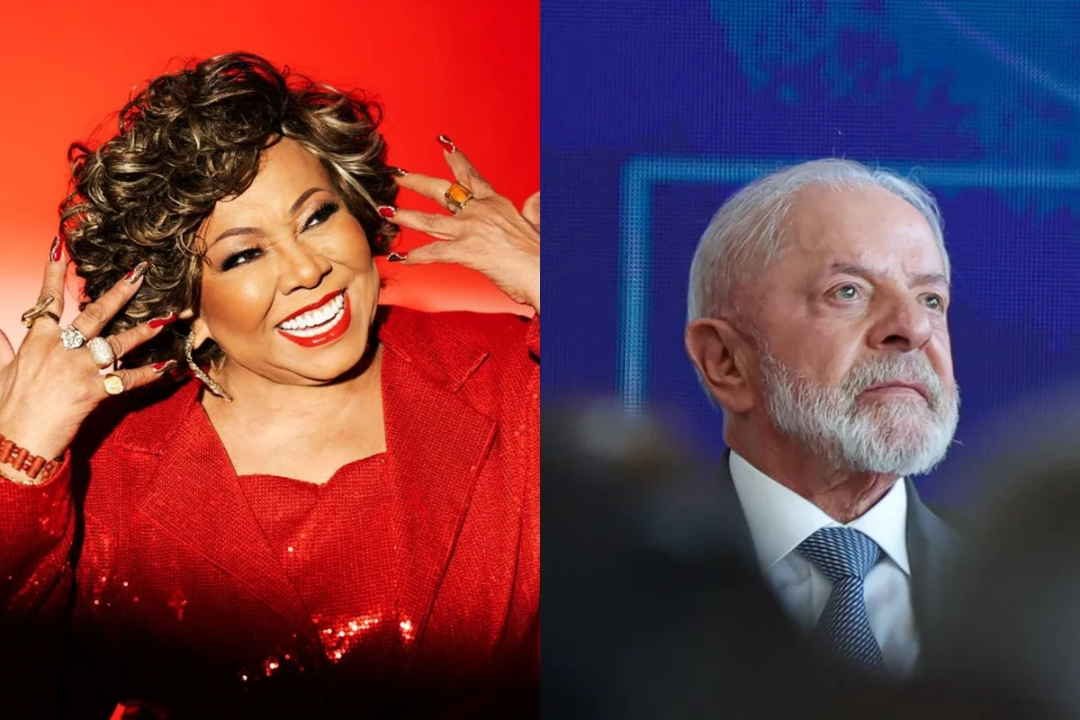 Alcione elogia Lula durante atuação musical na cidade natal do Presidente
