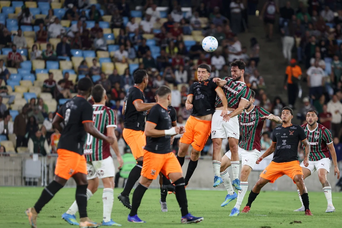 Fluminense e Nova Iguaçu se enfrentaram em amistoso no Maracanã Fluminense e Nova Iguaçu se enfrentaram em amistoso no Maracanã