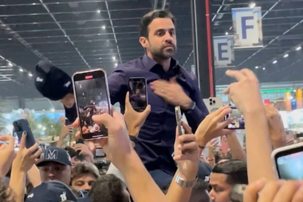 Pablo Marçal na Bienal do Livro de São Paulo