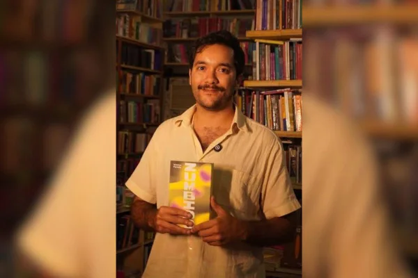 O lançamento de Zumbido, novo romance de Vinicius Portella, acontece nesta sexta-feira (14/8), em Brasília - Metrópoles
