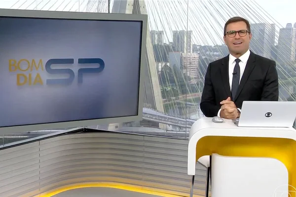Rodrigo Bocardi no Bom Dia SP - Metrópoles