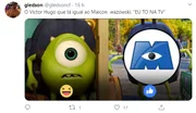 BBB20. Web compara Victor Hugo com Mike Wazowski, de Monstros S.A - imagem 2 BBB20. Web compara Victor Hugo com Mike Wazowski, de Monstros S.A - imagem 2