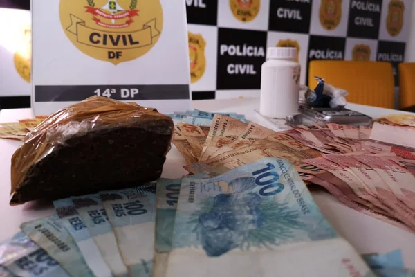 Motoboy de restaurante da Asa Sul é preso por tráfico de drogas