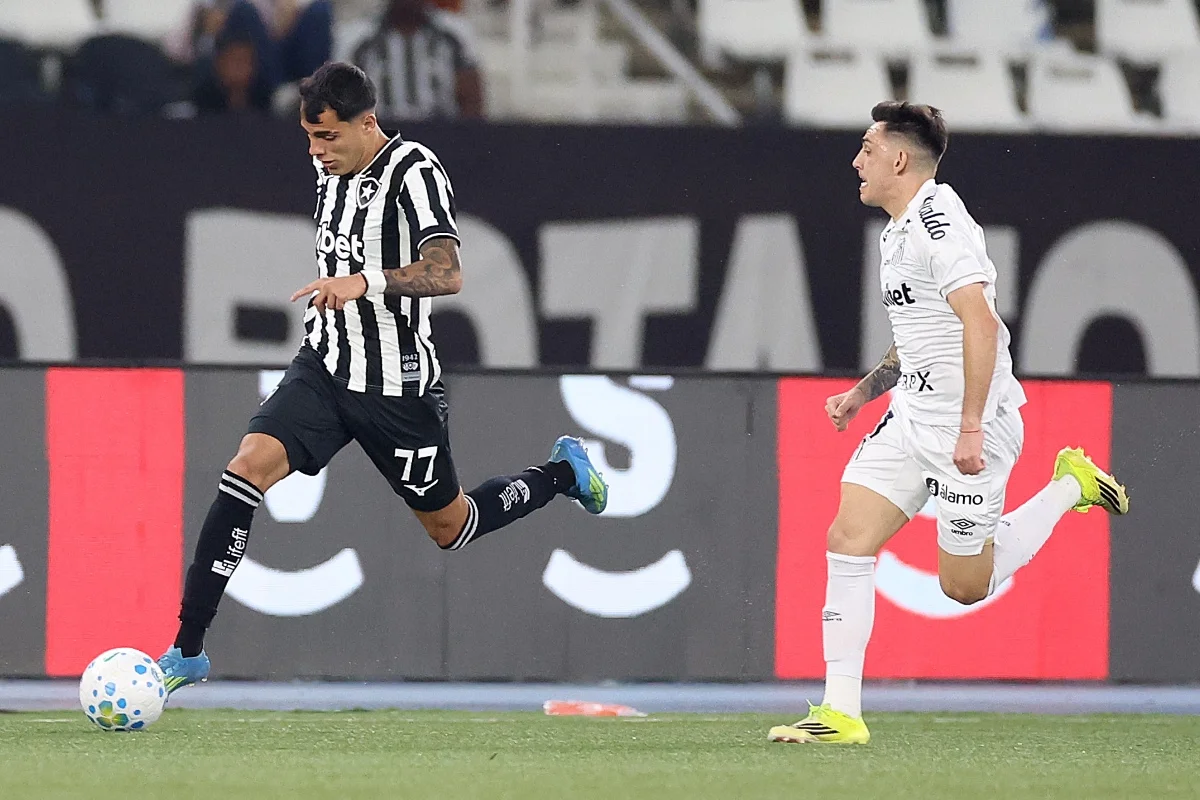 O Botafogo recebeu o Santos no Rio de Janeiro O Botafogo recebeu o Santos no Rio de Janeiro