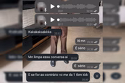 O suspeito oferecia cigarros eletrônicos em troca de favores sexuais 