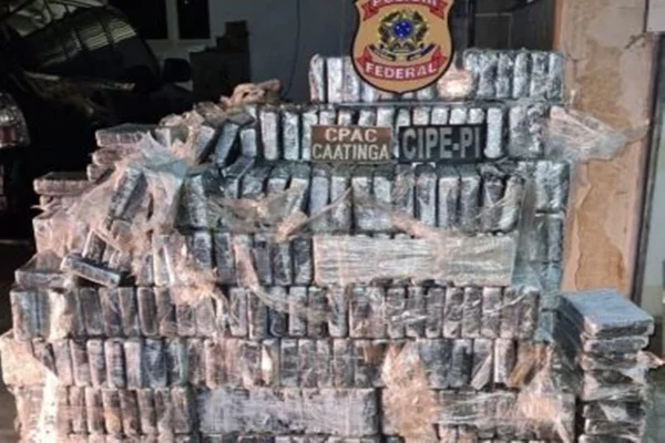 PF apreende 930 kg de cocaína que eram transportadas para Salvador