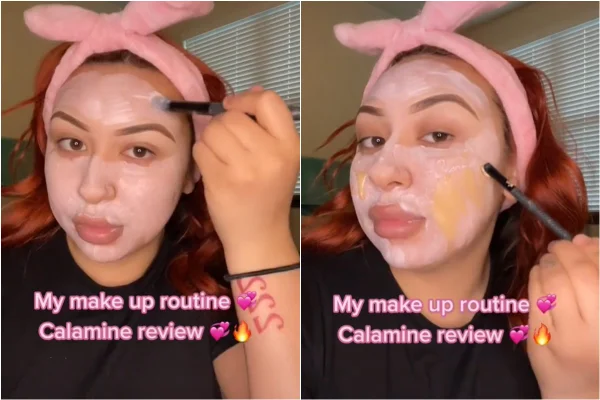 Truque de Calamina no TikTok