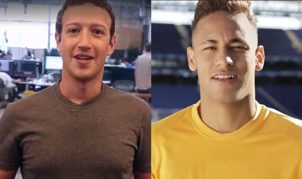 Vídeo: Zuckerberg desafia Neymar a fazer mais embaixadinhas que ele