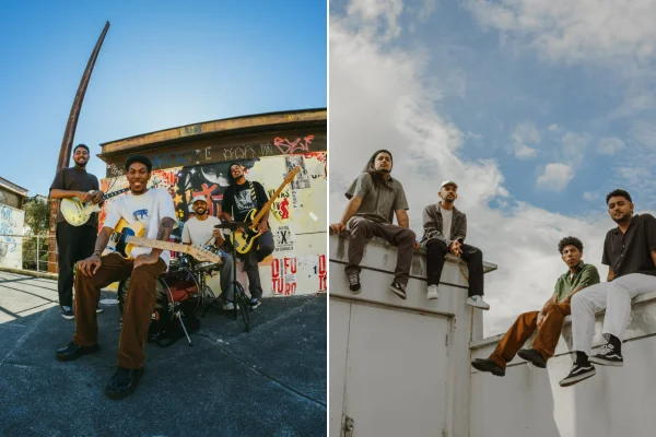 : Integrantes da Verboemcarne: Guilherme Januário, Michael Dias, Jordan Victor e Cris Duarte