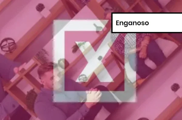 Imagem colorida de post enganoso sobre vacinas contra a Covid-19