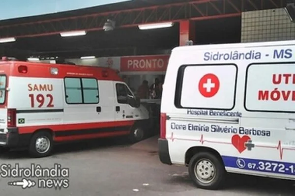 Imagem colorida mostra na cidade de Sidrolândia, em MS - Metrópoles
