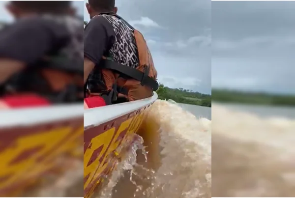 Barco naufraga e quatro pessoas são resgatadas no sul de Goiás