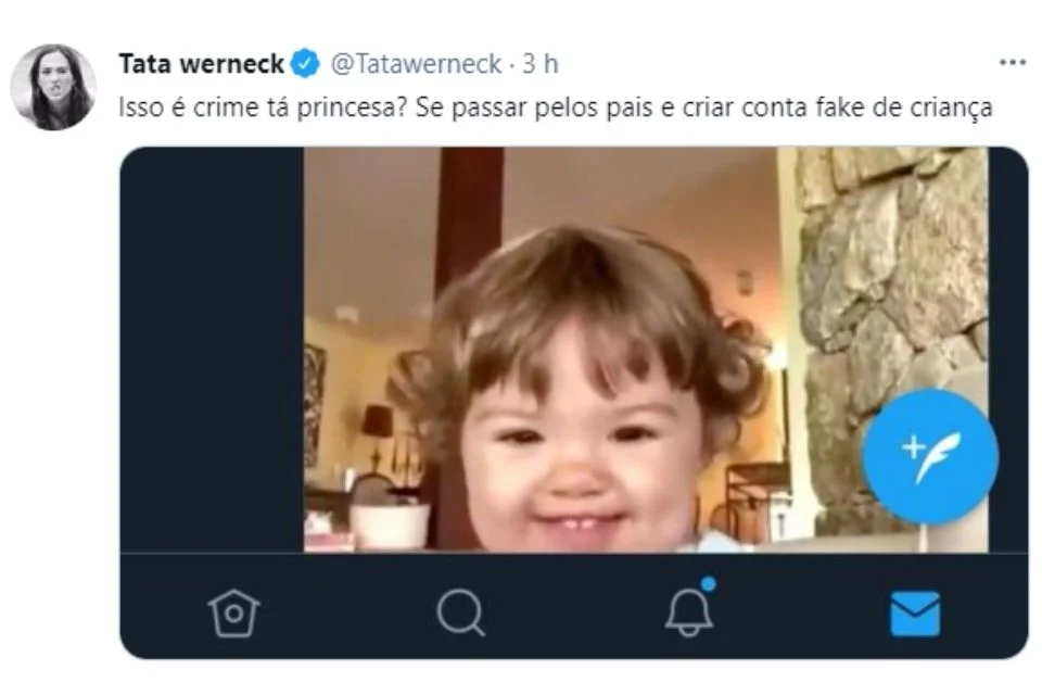 A internet não tem maturidade para Clara Maria A internet não tem maturidade para Clara Maria