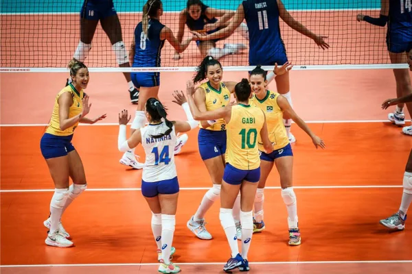 Seleção Brasileira em jogo contra a Itália - Metrópoles