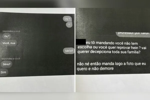 Professor é investigado por pedir nude a adolescente: “Quer reprovar?”