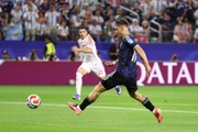 Lo Celso marcou para a Argentina, mas estava impedido.