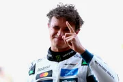 Lando Norris, piloto da McLaren na F1. Lando Norris, piloto da McLaren na F1.