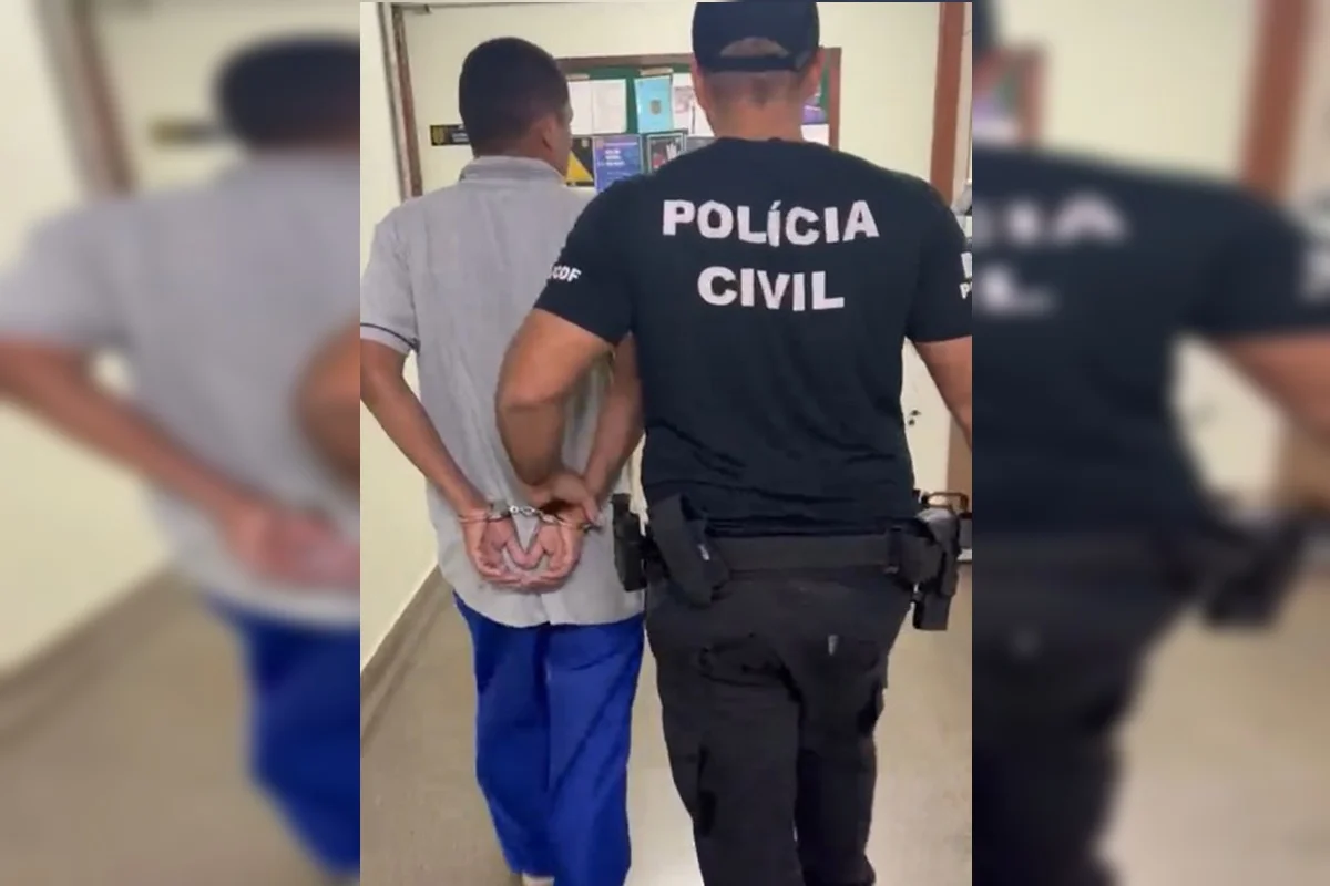 Momento da prisão do Maxixe Momento da prisão do Maxixe
