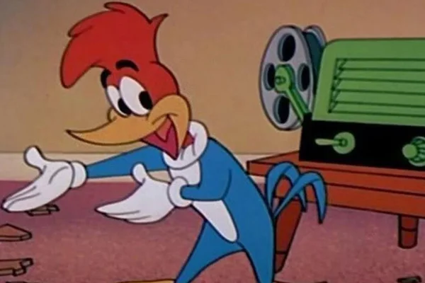 Imagem colorida do personagem Pica-Pau - Metrópoles