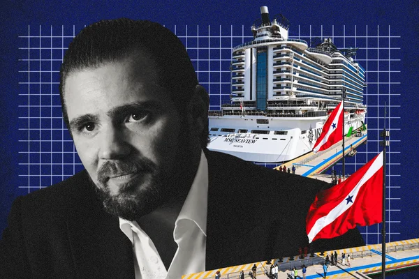Daniel Vorcaro e navios da COP30