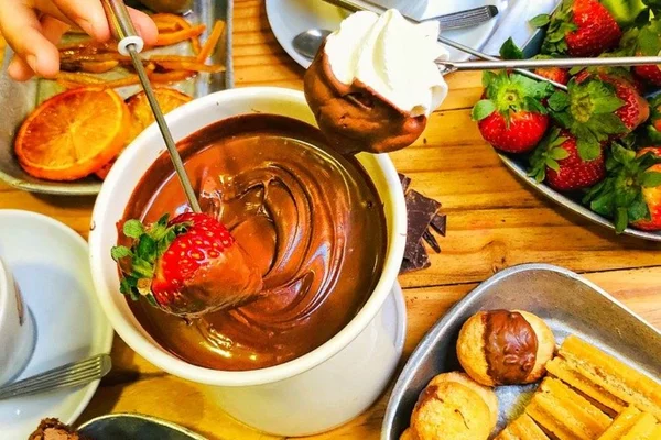 Fondue de chocolate