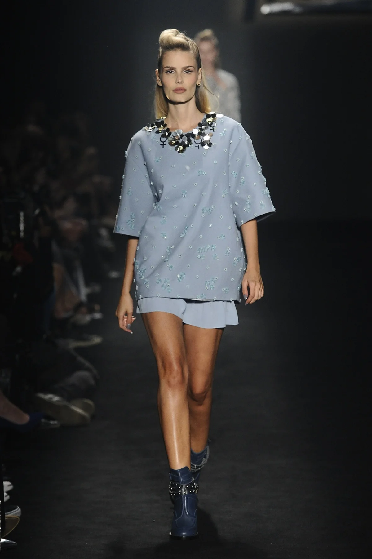 Yasmin Brunet para desfile da Triton no São Paulo Fashion Week em 2013 Yasmin Brunet para desfile da Triton no São Paulo Fashion Week em 2013
