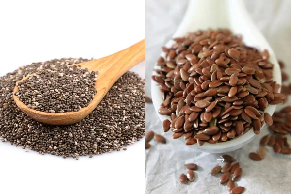 Chia e linhaça