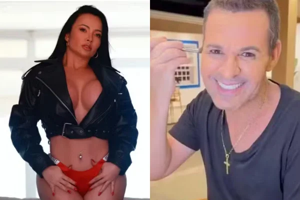 Miss Bumbum México e Eduardo Costa - Metrópoles