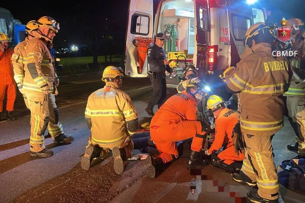 atropelamento adolescente taguatinga - Metrópoles