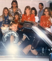 A apresentadora Xuxa em clique raro