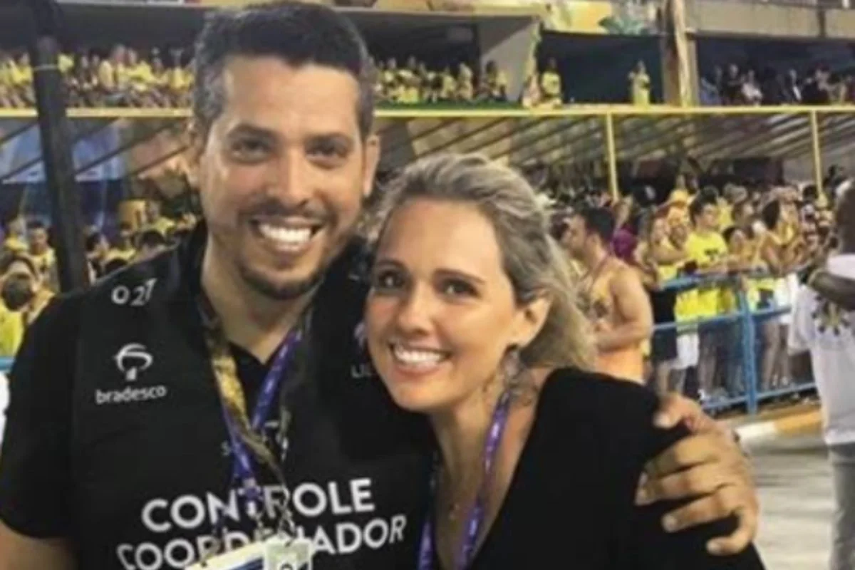 Rodrigo Amorim e sua mulher, a advogada Fernanda Braga Mendes Rodrigo Amorim e sua mulher, a advogada Fernanda Braga Mendes