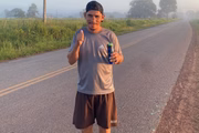 Isaque compartilhou imagens treinando nas redes sociais