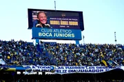 Boca Juniors e torcedores prestam homenagem a Miguel Ángel Russo Boca Juniors e torcedores prestam homenagem a Miguel Ángel Russo