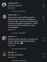 Fãs afirmaram que show de Ivete Sangalo não vendeu ingressos suficientes Fãs afirmaram que show de Ivete Sangalo não vendeu ingressos suficientes